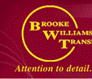 BROOKE WILLIAMS TRANSPORT LIMITED