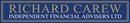 RICHARD CAREW INDEPENDENT FINANCIAL ADVISERS LTD (07854554)