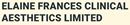ELAINE FRANCES CLINICAL AESTHETICS LIMITED (08163789)